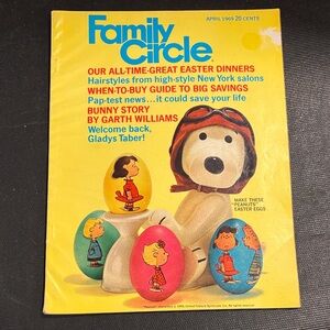 Vintage Family Circle Magazine Cover